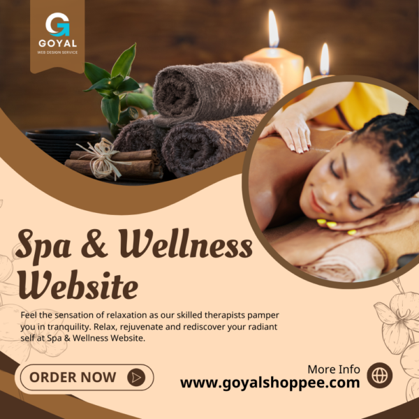 Spa & Wellness WordPress Website Design