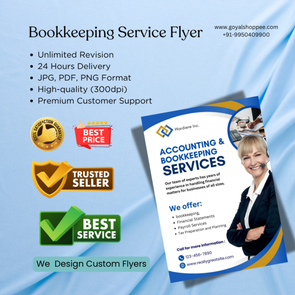 Bookkeeping & Accounting Graphic Design Service