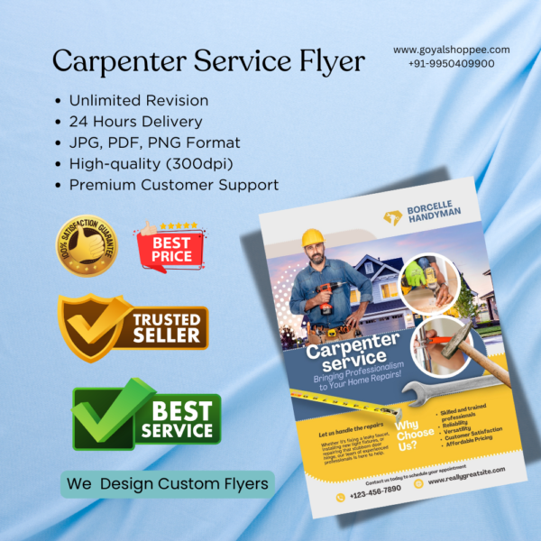 Carpenter Service Graphic Design Service