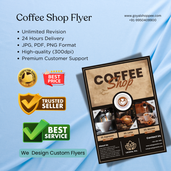 Coffee Shop Graphic Design Service