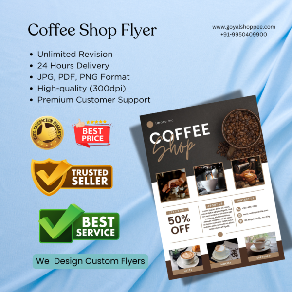 Coffee Shop Graphic Design Service