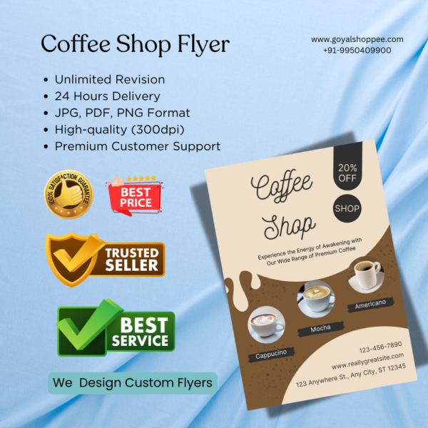 Coffee Shop Graphic Design Service