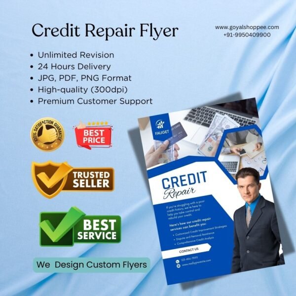 Credit Repair Flyer Graphic Design Service