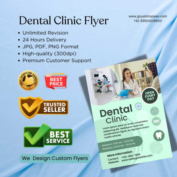 Dental Clinic Graphic Design Service