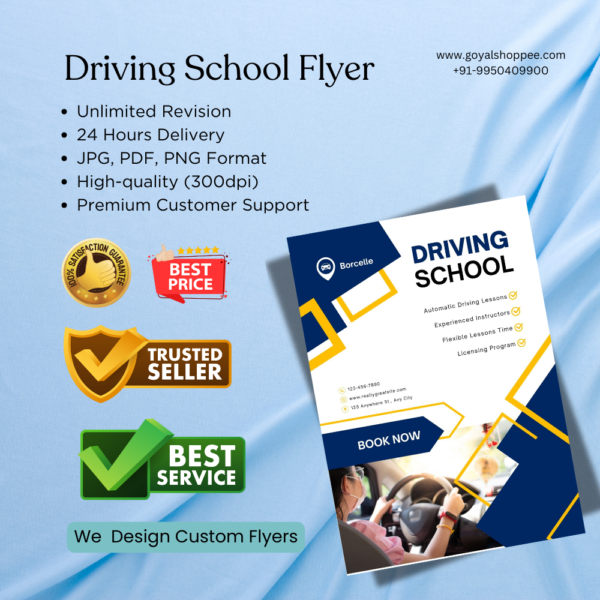 Driving School Graphic Design Service