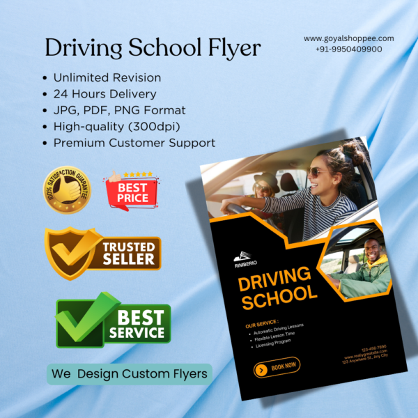 Driving School Graphic Design Service