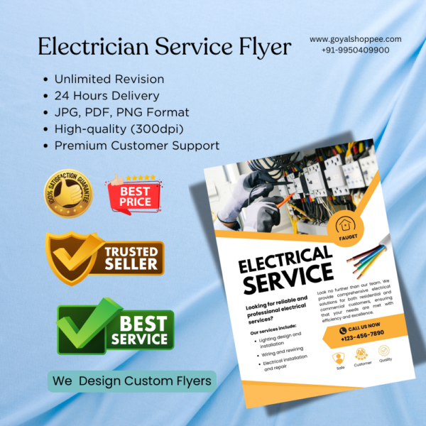 Electrician Service Graphic Design Service