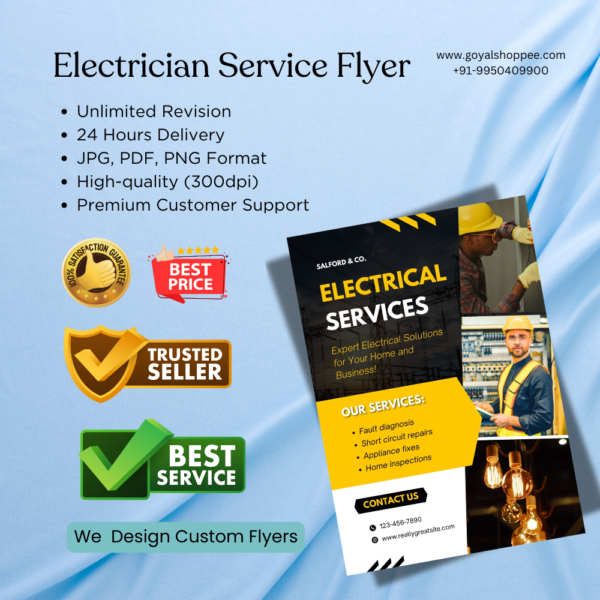 Electrician Service Graphic Design Service