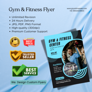 Gym & Fitness Graphic Design Service