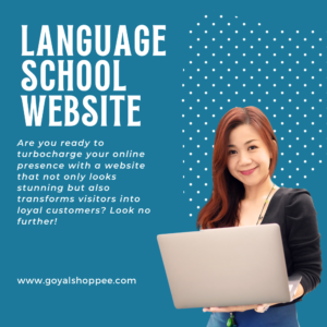 Language School Website Design