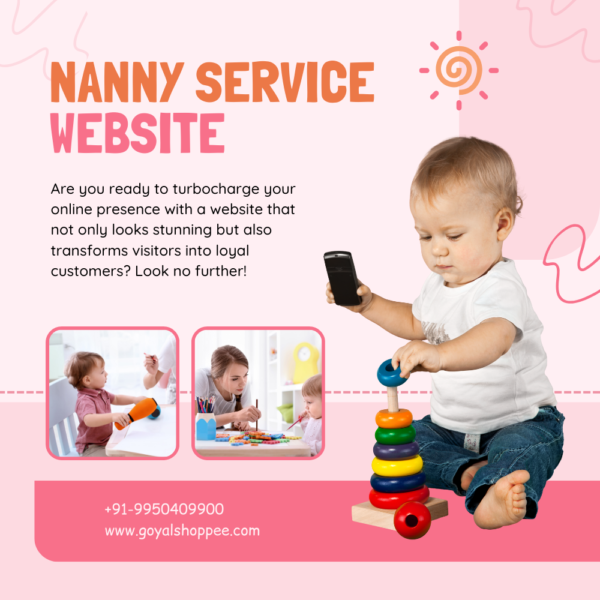 Nanny Service WordPress Website Design