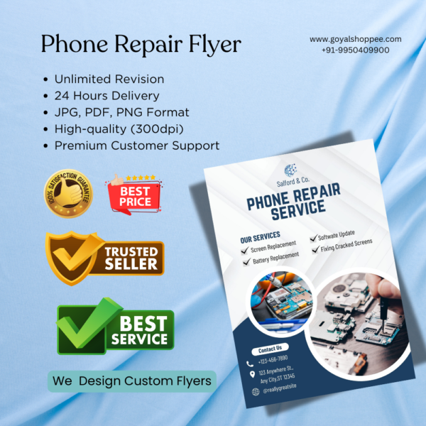 Phone Repair Graphic Design Service