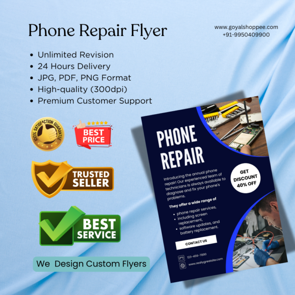 Phone Repair Graphic Design Service