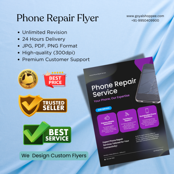 Phone Repair Graphic Design Service