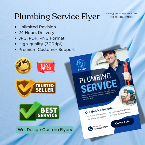 Plumbing, Plumber Graphic Design Service