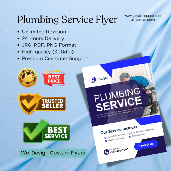 Plumbing, Plumber Graphic Design Service