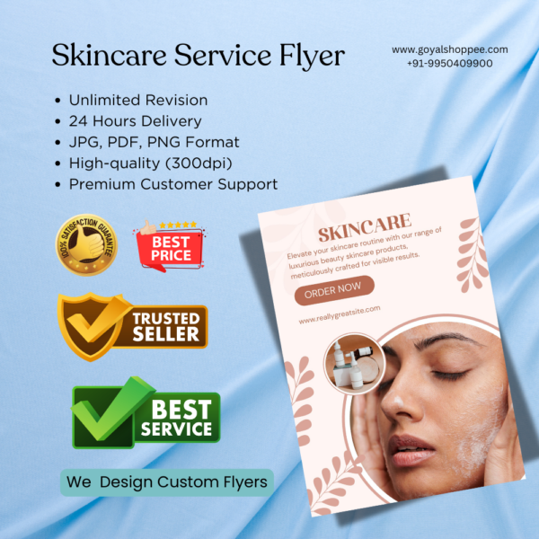 Skincare Graphic Design Service