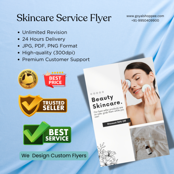 Skincare Graphic Design Service