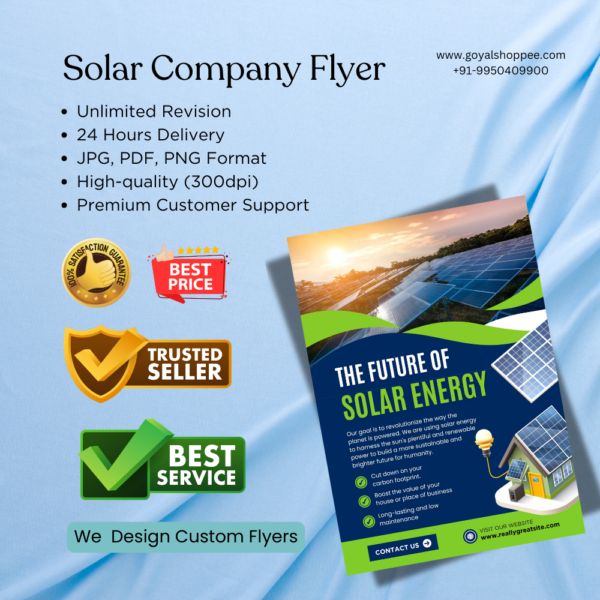 Solar Company Graphic Design Service