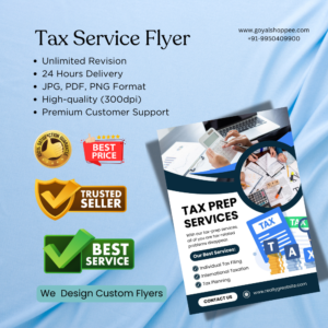 Tax Service Graphic Design Service