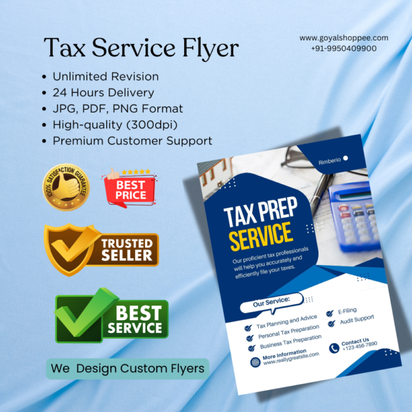 Tax Service Graphic Design Service