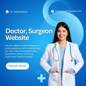 Doctor, Surgeon WordPress Website Design