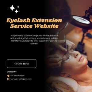 Eyelash Extension Website Design