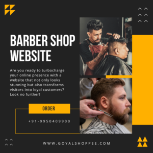 Barber Shop WordPress Website Design