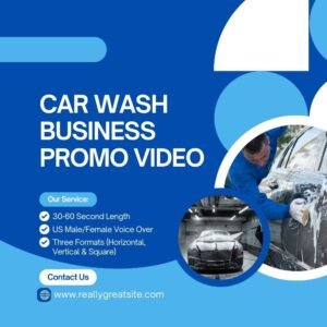 Car Wash Business Promo Video