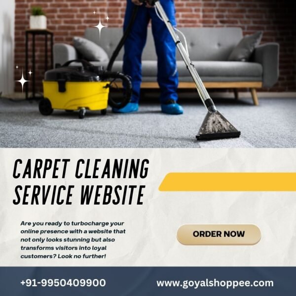 Carpet Cleaning Website Design