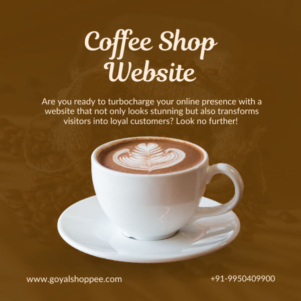 Coffee Shop WordPress Website Design