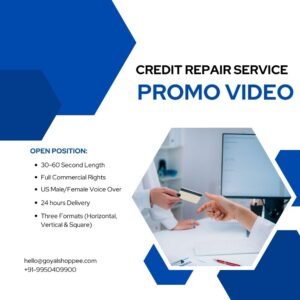 Credit Repair Service Promo Video