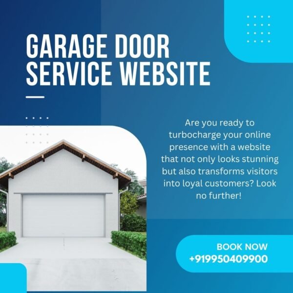 Garage Door Service Website Design