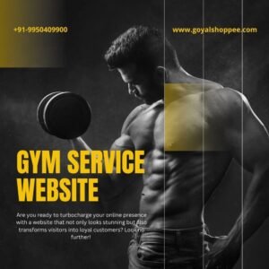 Gym Service Website Design