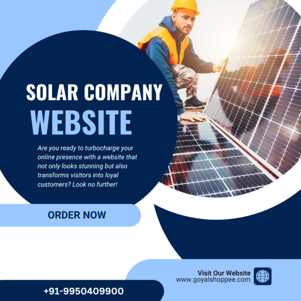 Solar Company WordPress Website Design