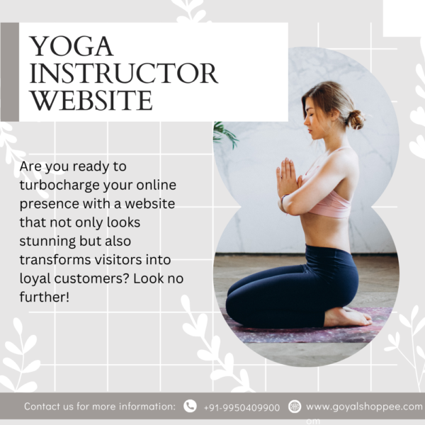 Yoga Instructor WordPress Website Design